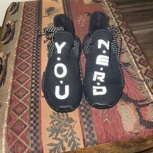 adidas Black and White Men's Sneakers